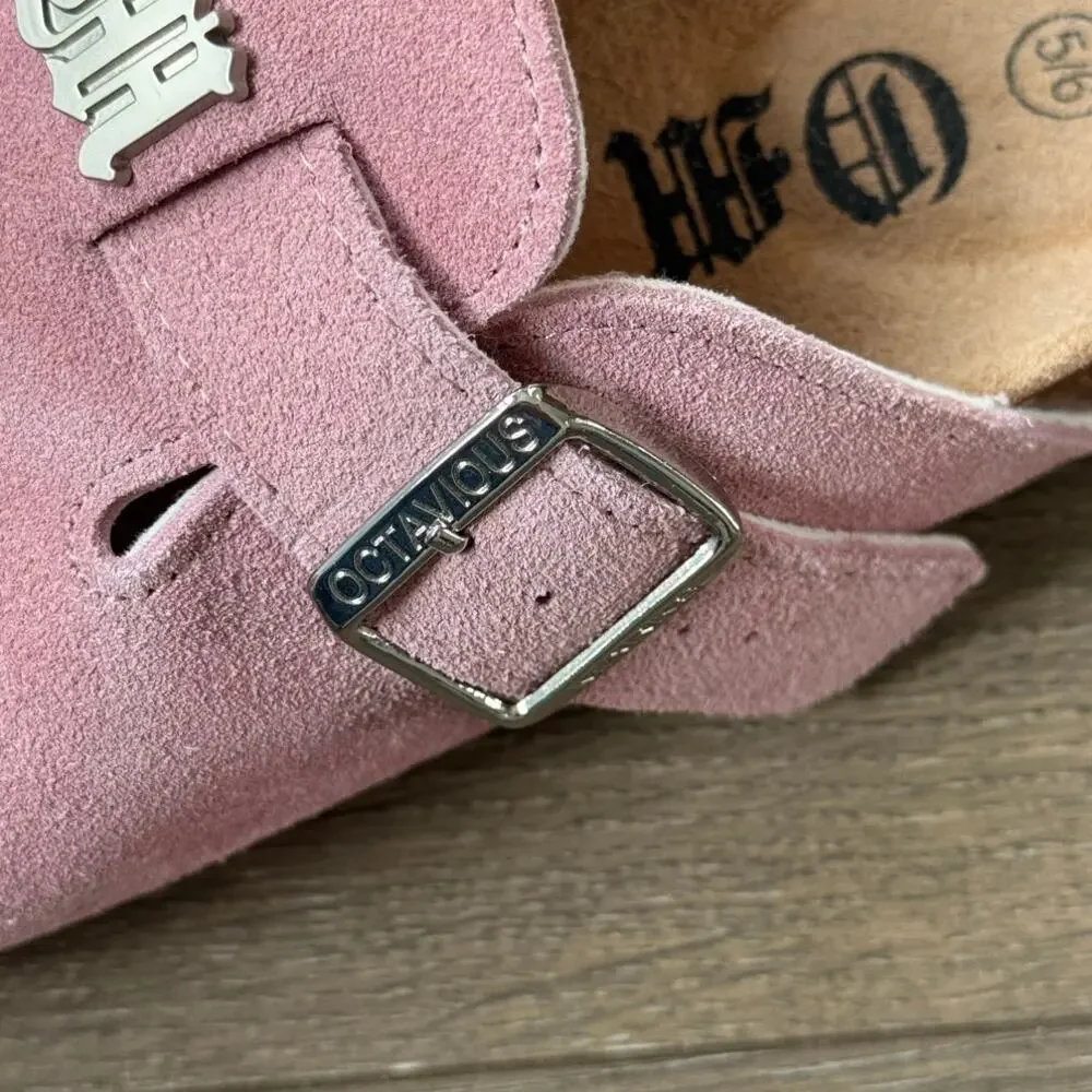 Octavious Marks Crème Rose Clogs Size 5/6 EU 37 Summer Trip‎ Vacation